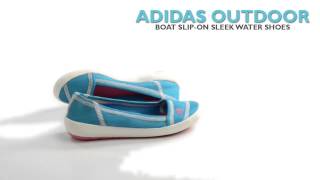 adidas outdoor women's boat slip on sleek water shoe