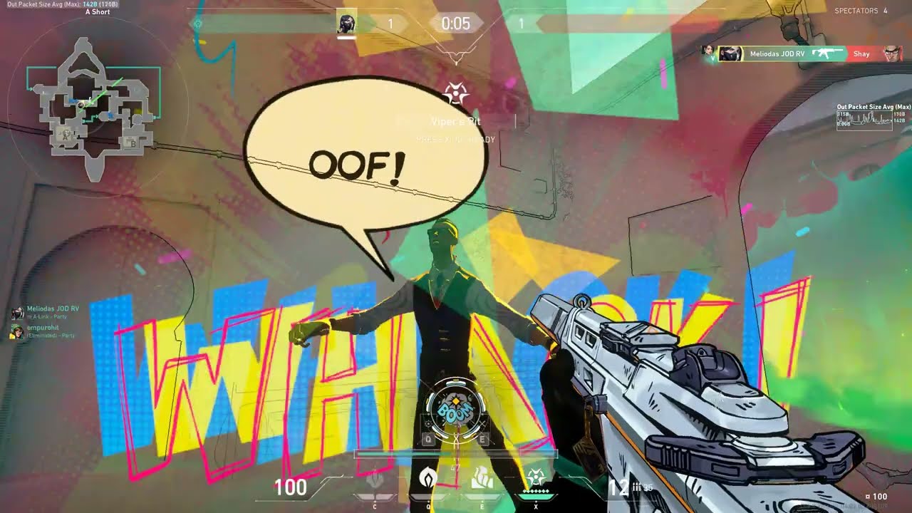 VALORANT - ACE WITH RADIANT CRISIS 001 SPECTRE FINISHER ANIMATION - BIND