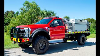 SFEV Custom Brush Truck (stock unit) 2024 Ford F550 4x4 XL