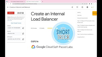 [NEW 2023] Create an Internal Load Balancer || #qwiklabs || #GSP216 ||  [With Explanation🗣️]