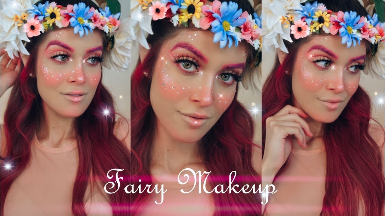 Pink Fairy Makeup Tutorial: EASY HALLOWEEN MAKEUP | CATANO GLAM ENGLISH