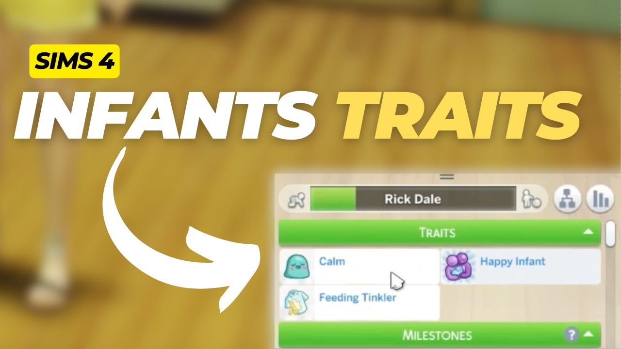How to Use Infants Traits Cheat The Sims 4 YouTube