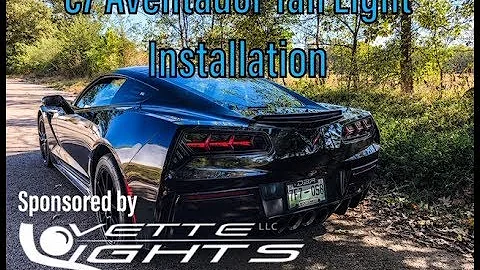 installing the Vette Lights C7 Aventador-inspired Morimoto LED tail lights