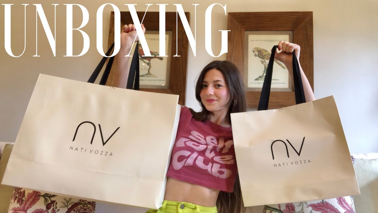 UNBOXING COMPRAS NA NV | Marca de luxo da Nati Vozza | COM PREÇO 🤑💰COMPRINHAS NO BRASIL : PARTE 1