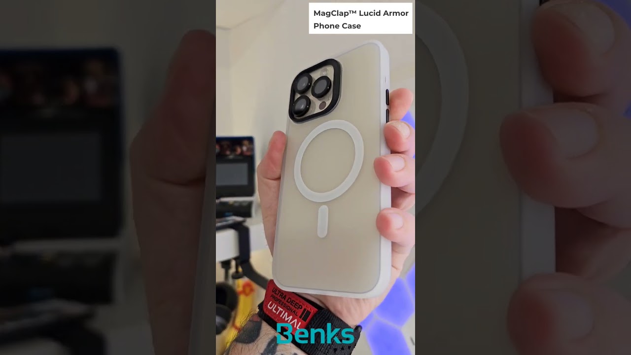 BENKS MagClap™ Lucid Armor Phone Case iPhone 14 Series 