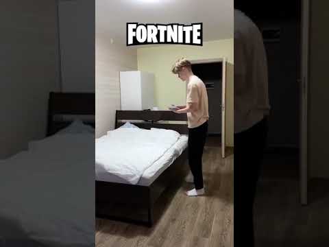 Как спят в разных играх|| #shorts #minecraft #fortnite #gta #roblox