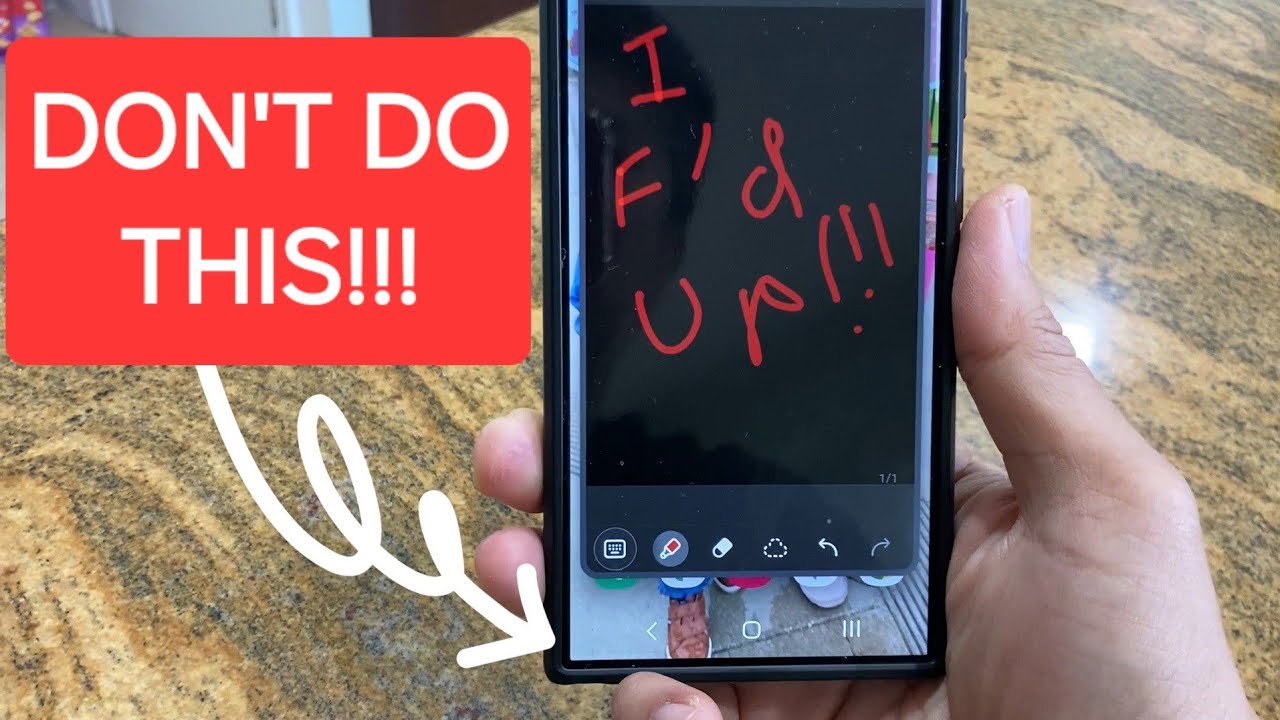 Stop doing this! pinky finger dent problems are real! smartphone pinky