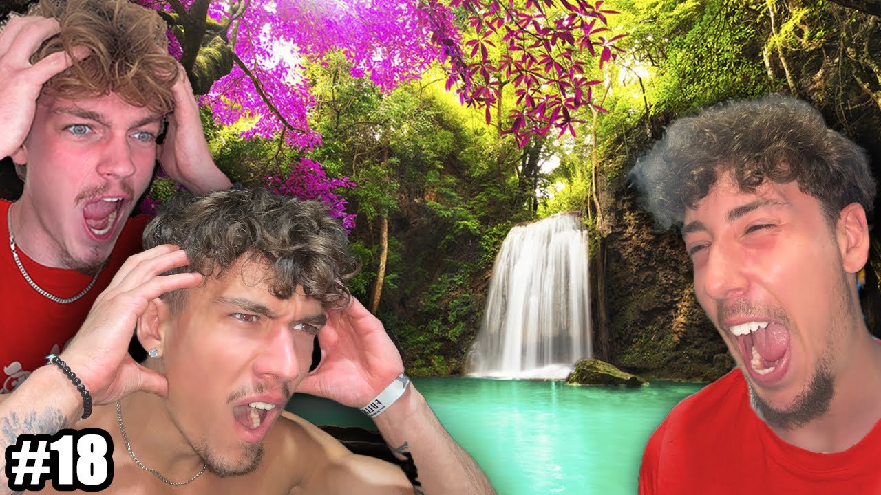 British Guys Explore Thai Waterfall!