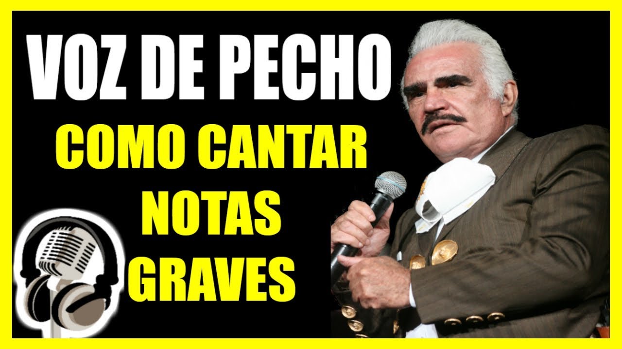 Como Cantar con VOZ DE PECHO - Como Cantar Notas Graves Correctamente ...