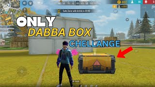 INSANE ONLY YELLOW BOX CHALLENGE || FREE FIRE