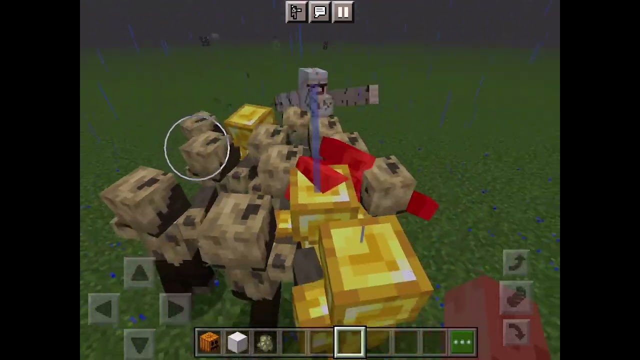 Iron Golem Vs Zombie Apocalypse | EpicMinecraftBattles |
