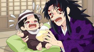 【鬼滅の刃】もしも黒死牟が赤ちゃん化した無惨をワンオペ育児したらどうなるのか?【無限城コミカル編】