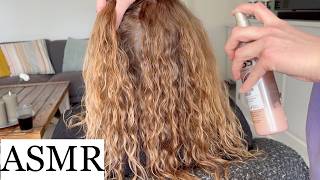ASMR | HAIR BRUSHING IN REVERSE (NO TALKING)