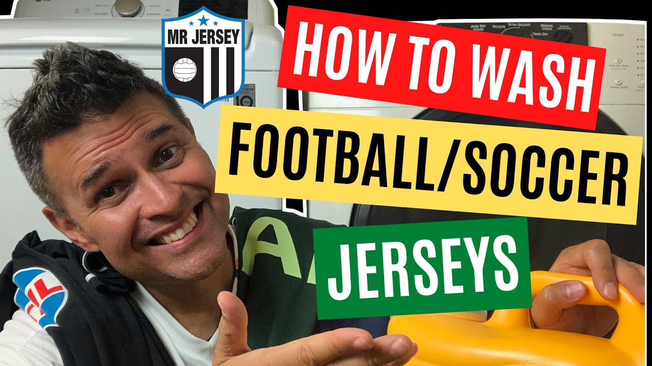 How to Wash Football/Soccer Jerseys * AVOID DECAL & FABRIC DAMAGES