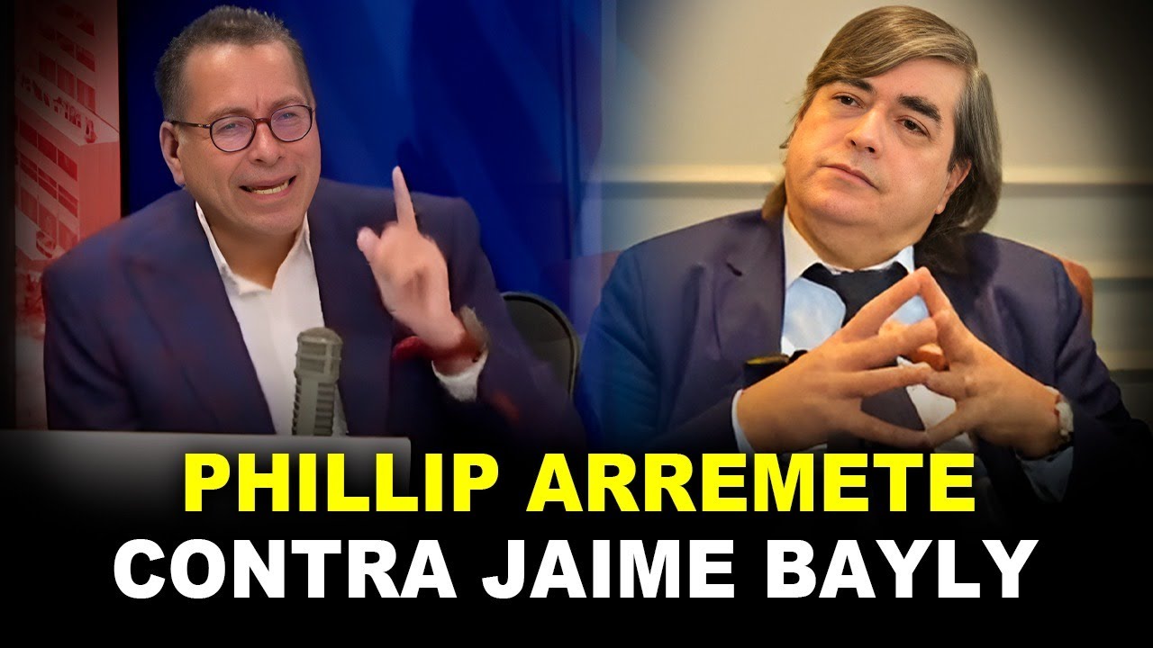 ¡Sin filtro! Phillip Butters ARREMETE contra Jaime Bayly en entrevista en Latina Noticias