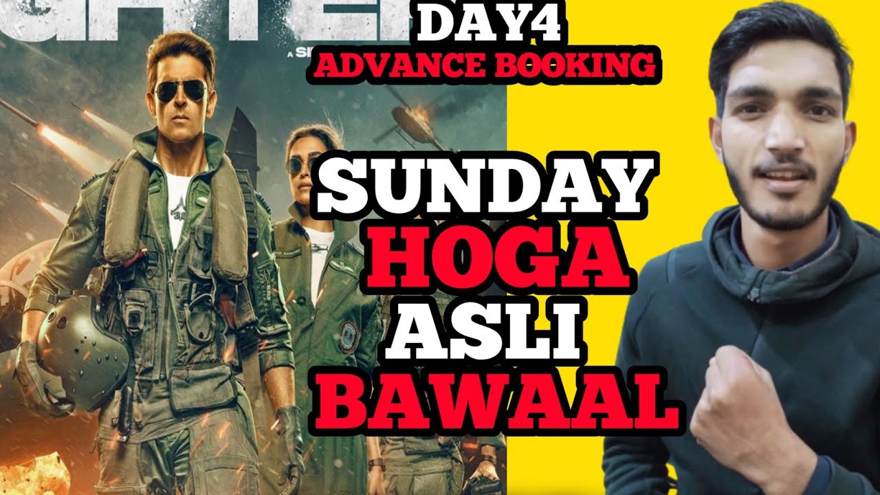 Fighter Day 4 Advance Booking | Fighter Day 3 Box Office Collection | Fighter Day 4 Advance Booking