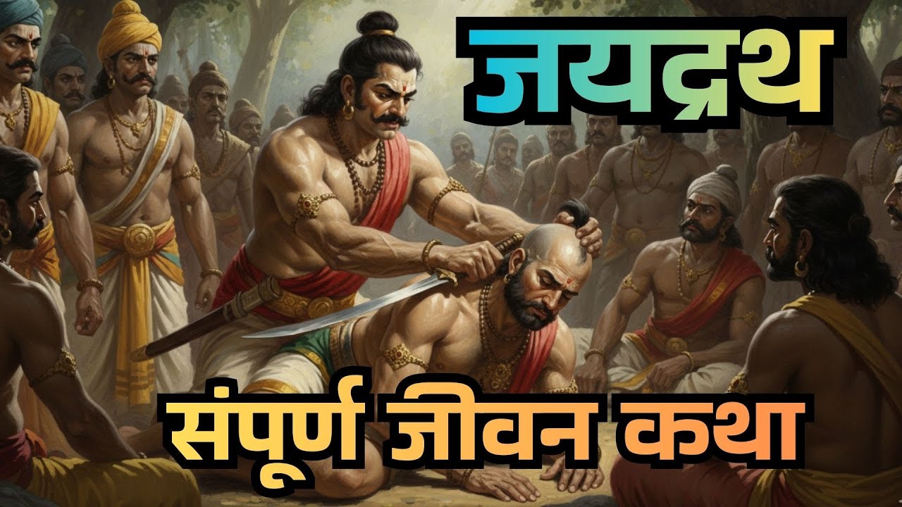 जयद्रथ का वध | जब कृष्ण की माया ने रोक दिया समय | जयद्रथ सिंधुराज की अमर गाथा | Mahabharata