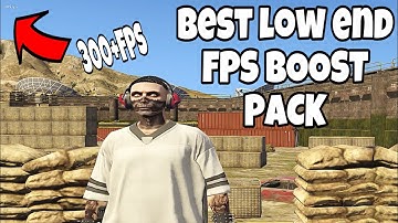 FiveM -  FPS Boost Graphics Pack For LOW END PC | 300+ fps | GTA 5 MODS (TUTORIAL)