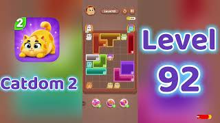 Catdom 2 Level 92 walkthrough 🐱 | SolutionGuruji
