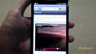 Samsung Galaxy Note Browser Flash screenshot 5