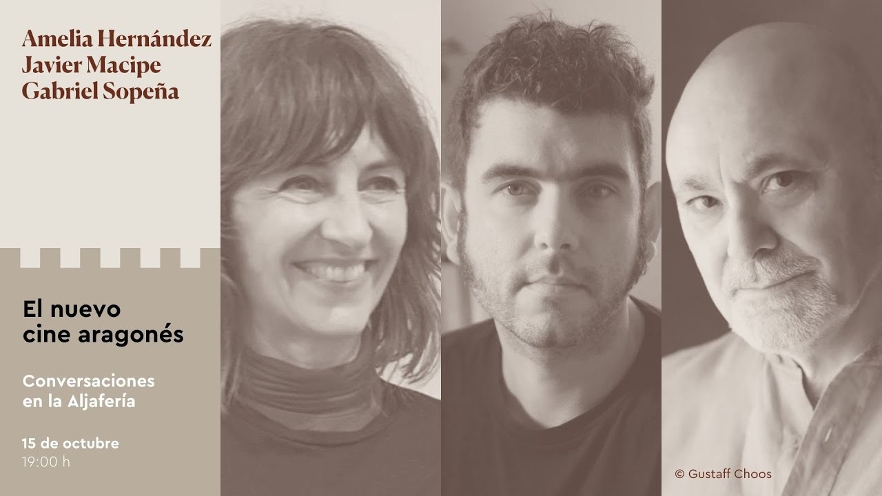 Conversaciones en la Aljafería con Amelia Hernández, Javier Macipe y Gabriel Sopeña