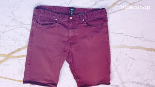How to Fold Men’s Jean Shorts