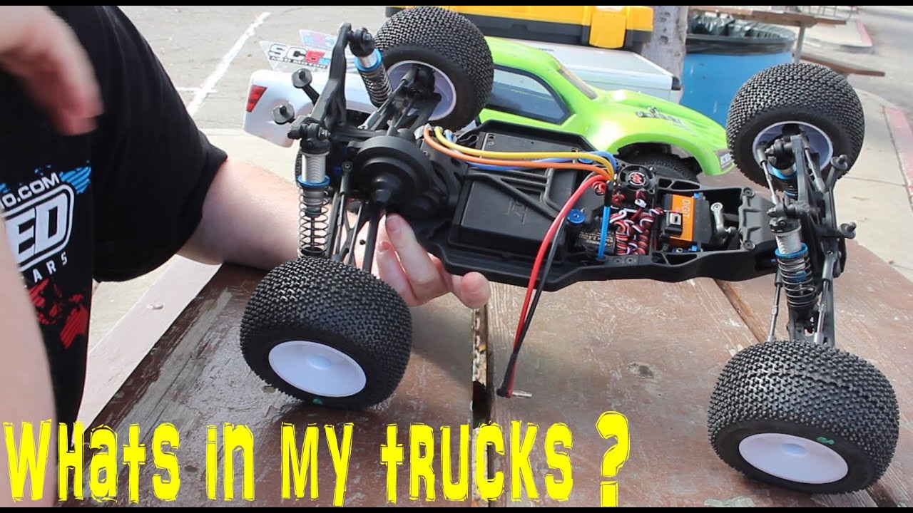 WHATS IN MY TEAM ASSOCIATED T5M AND SC5M
