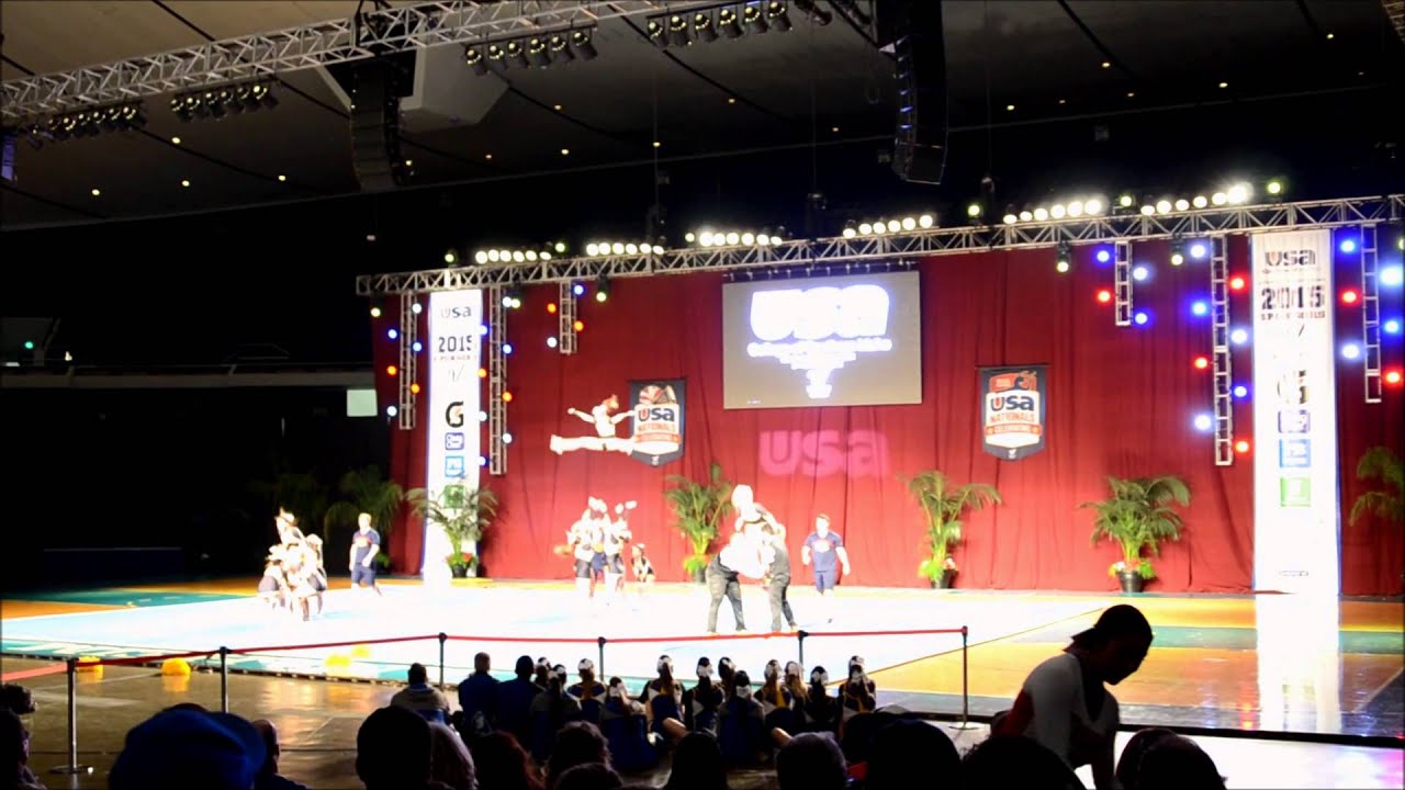 CSI Cheer Competition Routine - USA Collegiate Nationals Preliminaries ...