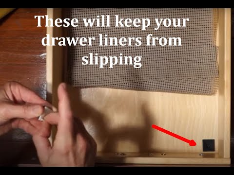 Drawer liner. Keep it from slipping