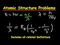 Atomic Structure Practice Problems 2025