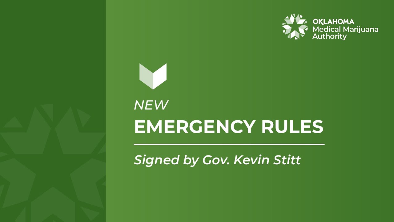 New Emergency Rules August 2024