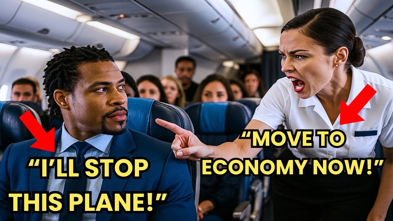 Black CEO Denied First Class Seat — 12 Minutes Later, He Grounds the Entire Plane Instantly