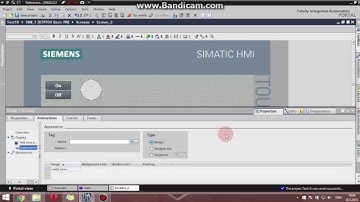 Siemens TIA Portal HMI/PLC tutorial - communication (Basic Example)