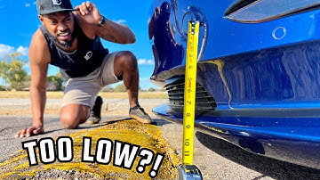 Was Lowering My Tesla A Mistake?? Unplugged Performance Lowering Springs Reveal & Review.