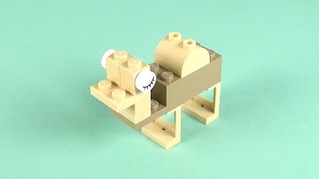 LEGO Camel Building Instructions - LEGO Classic 11004  "How To"