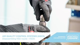 Air Quality Control Systems (AQCS) - Disassembling KSD nozzle - KSD0