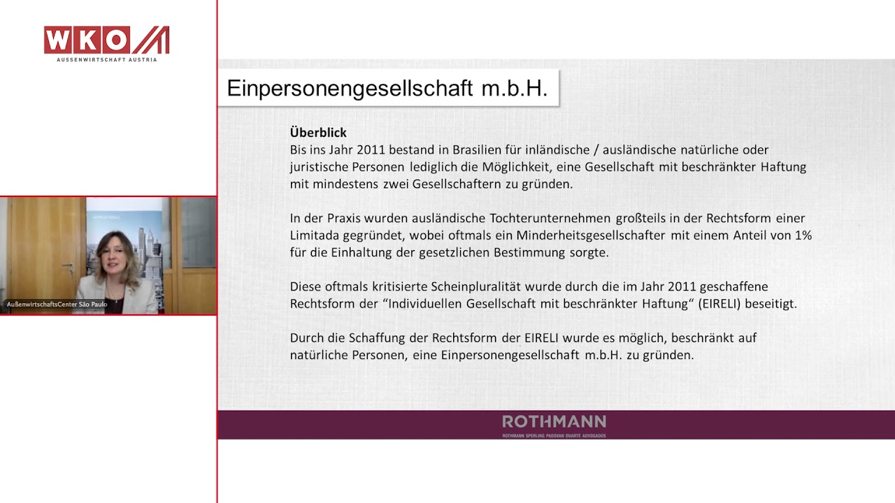 Webinar Update On Legal Issues Brazil Youtube