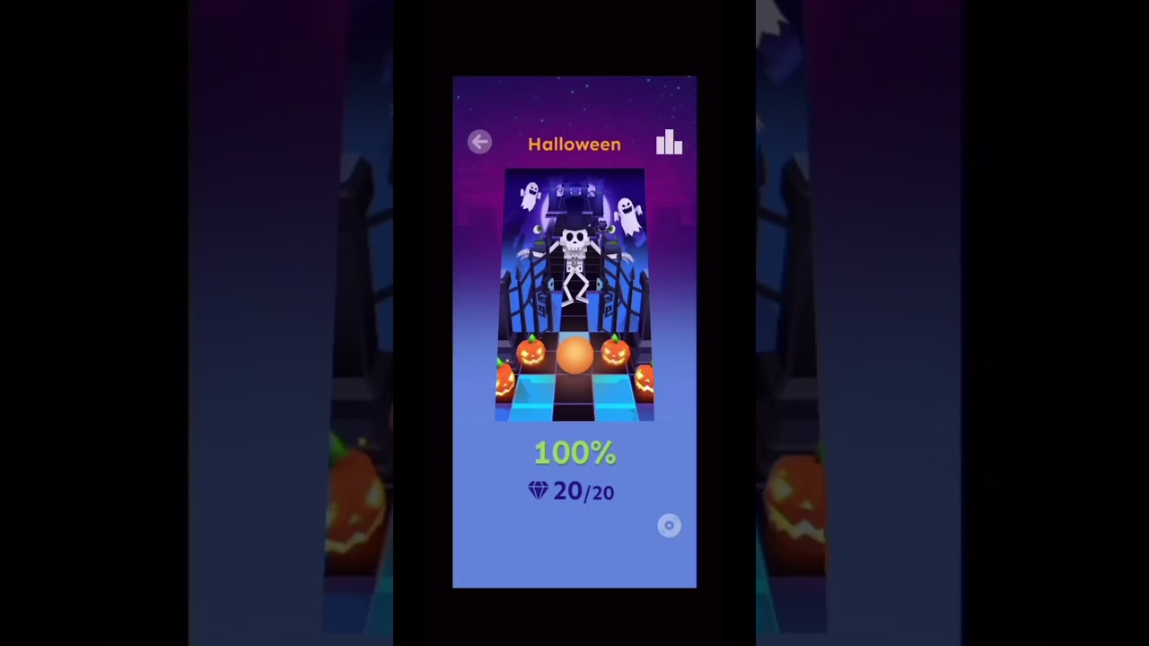 Rolling Sky Halloween Labyrinth And E-Halloween