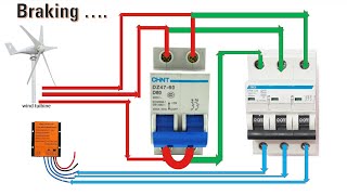 Wind Mill - Wiring and setup for Braking