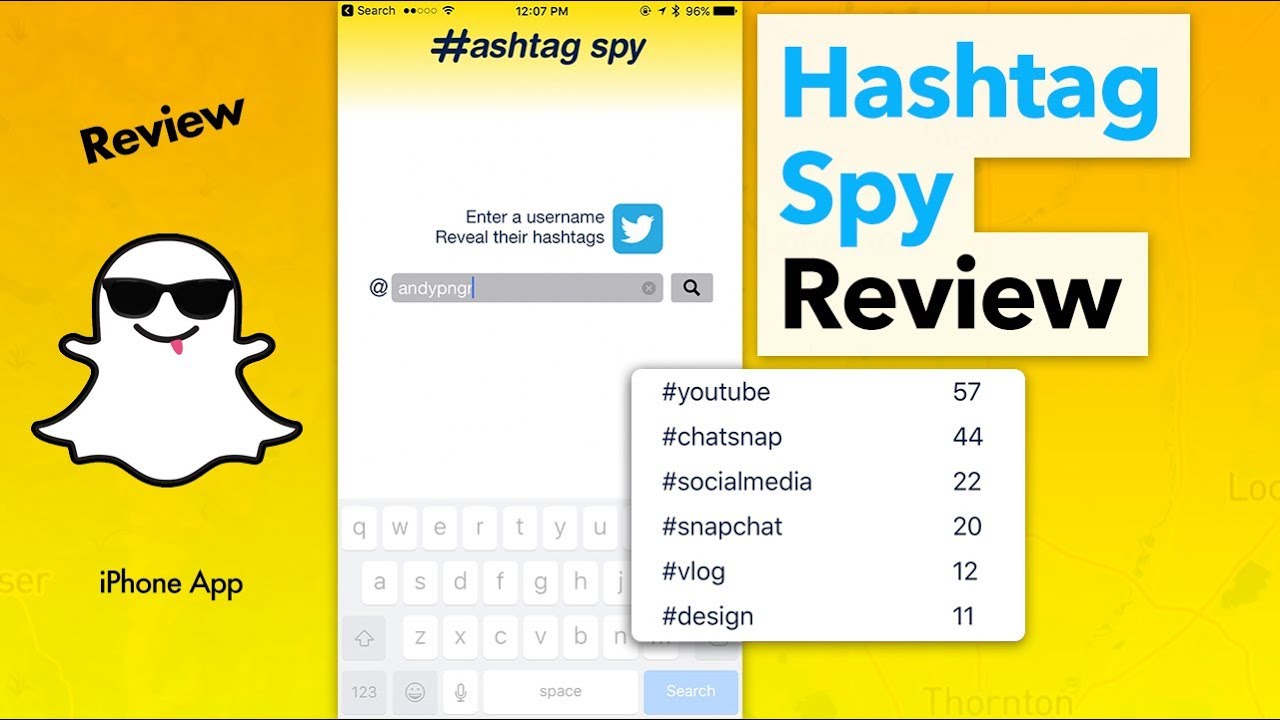 Hashtag Spy iPhone App Review - Research Hashtags