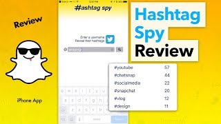Hashtag Spy iPhone App Review - Research Hashtags screenshot 4