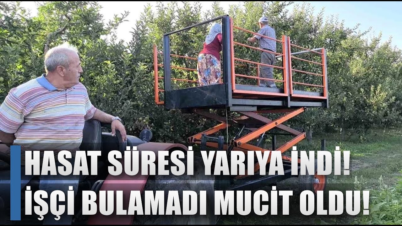 Çiftçi Bu Yöntemle Hasat Süresini %40 Azalttı! İşçi Bulamadı Mucit Oldu / AGRO TV HABER