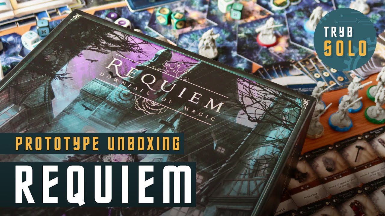 🇬🇧 Requiem: Downfall of Magic | prototype unboxing