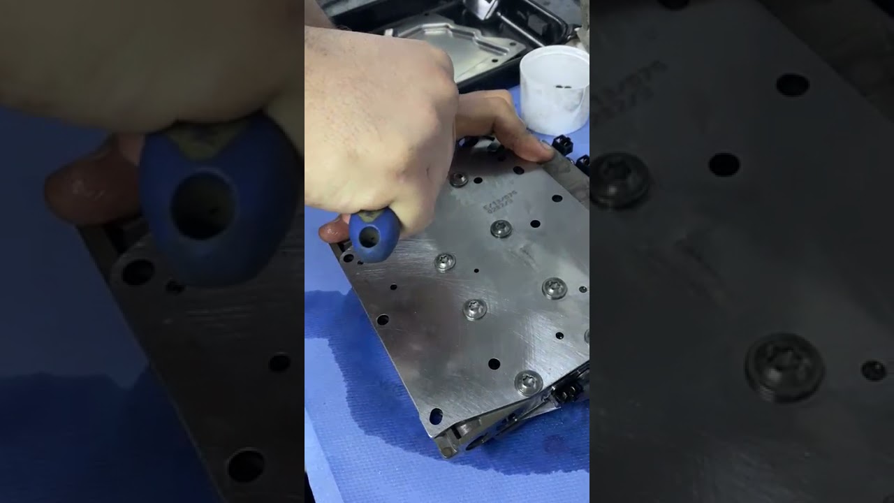 Протяжка гидроблока AL4 - YouTube