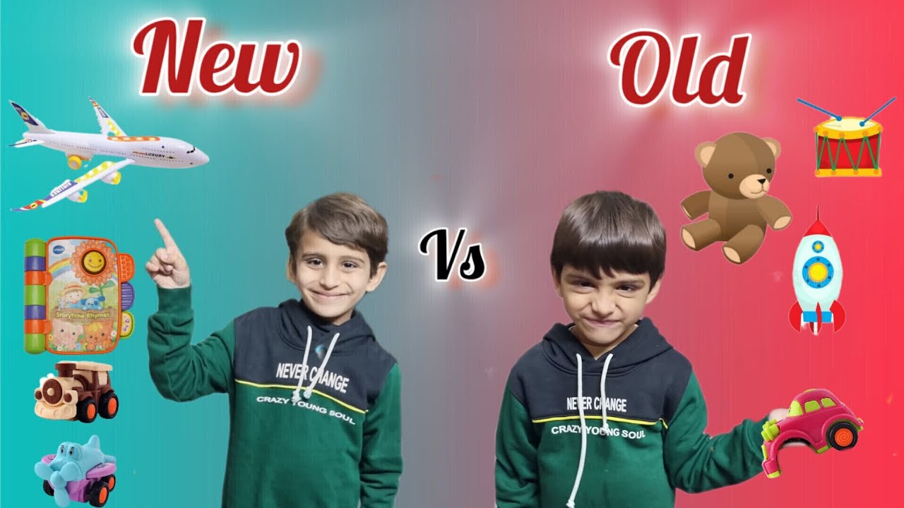 NEW TOYS VS OLD TOYS CHALLANGE 🧸 🔫 ☺️😂 YouTube