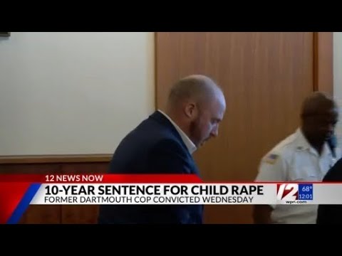 Jury convicts former Dartmouth officer charged with child rape - YouTube