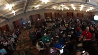 NETA Spring Conference Thursday Keynote Centurylink Center VR Dem0