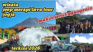 Wisata jeep merapi lava tour jogja