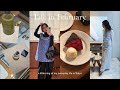 【日常Vlog】春を感じる2月の記録🌷カフェ巡り、ホテルビュッフェ、miumiu購入品
