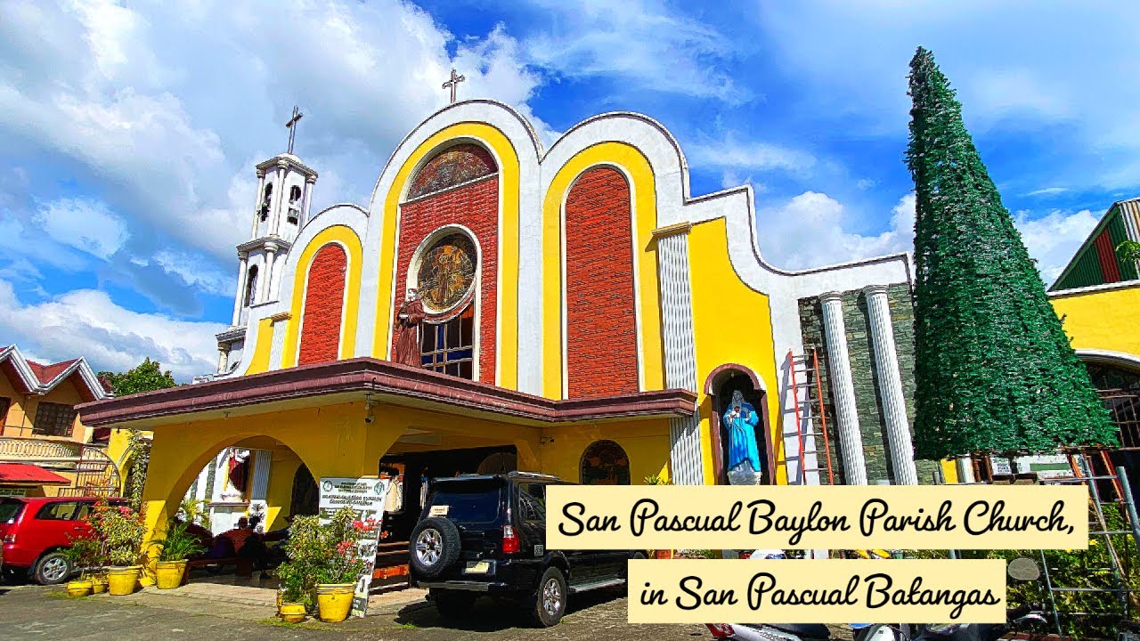 San Pascual Baylon Parish Church San Pascual, Batangas YouTube